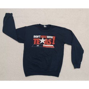 Gildan Heavy Blend Mens "Don't Mess With Texas" Sweatshirt Sz M